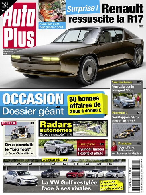 Title details for Auto Plus France by Editions Mondadori Axel Springer (EMAS) - Available